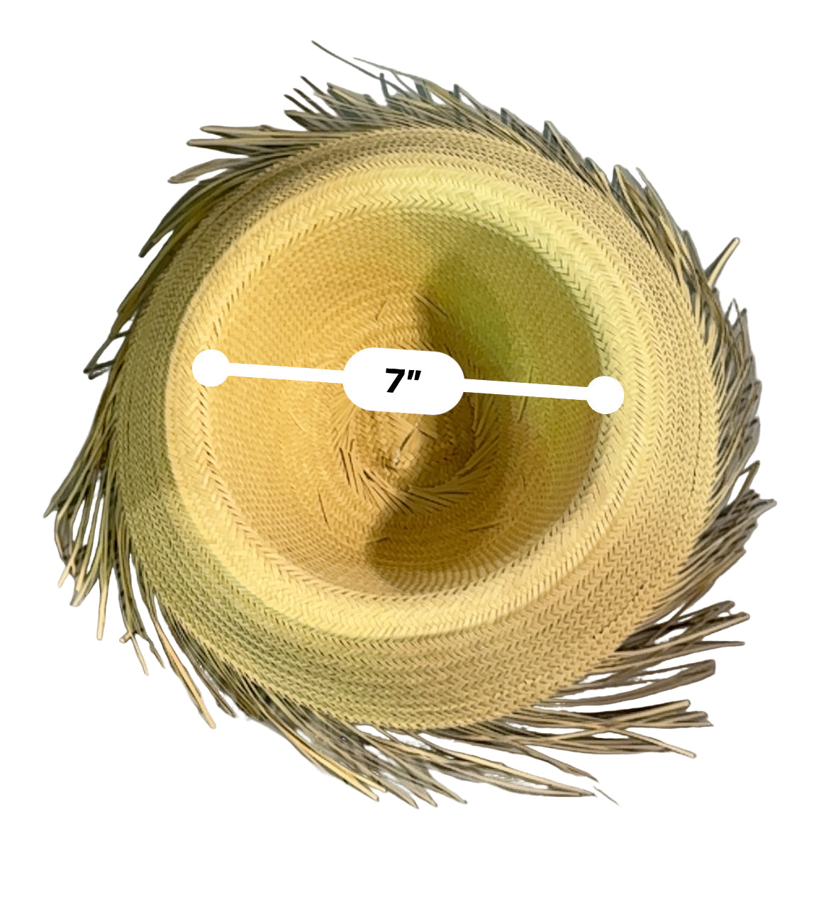 SOMBRERO PAVA TAMAÑO DE ADULTO - PUERTO RICO HAT JIBARO ADULT SIZE LARGE