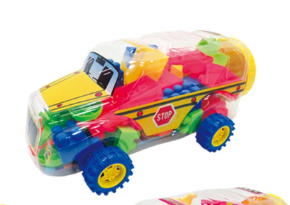BLOCK BUS PLAY SET 12.5" ITEM # 8333-2