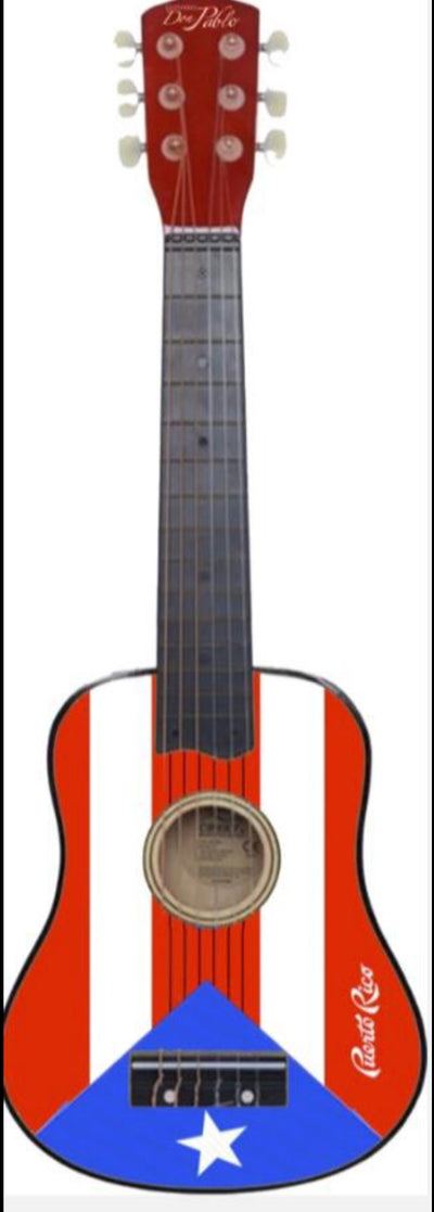 GUITARRA 21" - BANDERA DE PUERTO RICO
