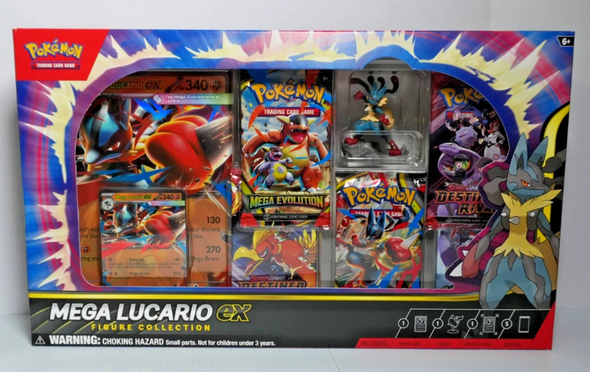 POKEMON MEGA LUCARIO EX FIGURE COLLECTION (ENGLISH).