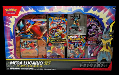 POKEMON MEGA LUCARIO EX FIGURE COLLECTION (ENGLISH)