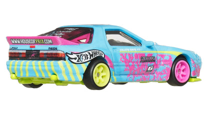 1/64 MAZDA RX7 FC PANDEM SILHOUETTES 4/5 - HOT WHEELS PREMIUM CAR CULTURE