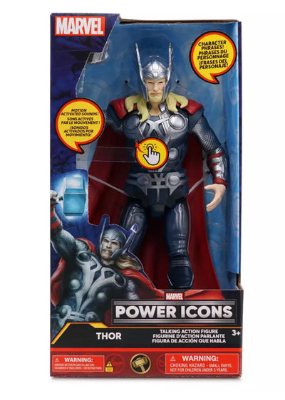 FIGURA DE ACCIÓN DE THOR QUE HABLA DE 11” - MARVEL