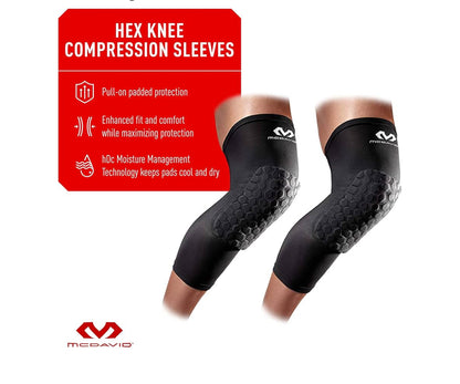 RODILLERAS LARGAS MCDAVID 6446 TAMAÑO DE NIÑO / MCDAVID YOUTH HEX LEG SLEEVES 6446