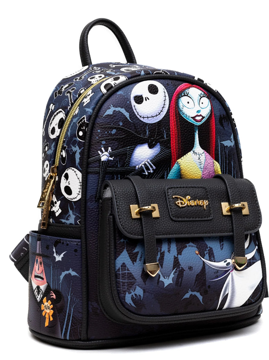 BACK PACK - JACK SKELLINGTON & FRIENDS LEATHER BAG