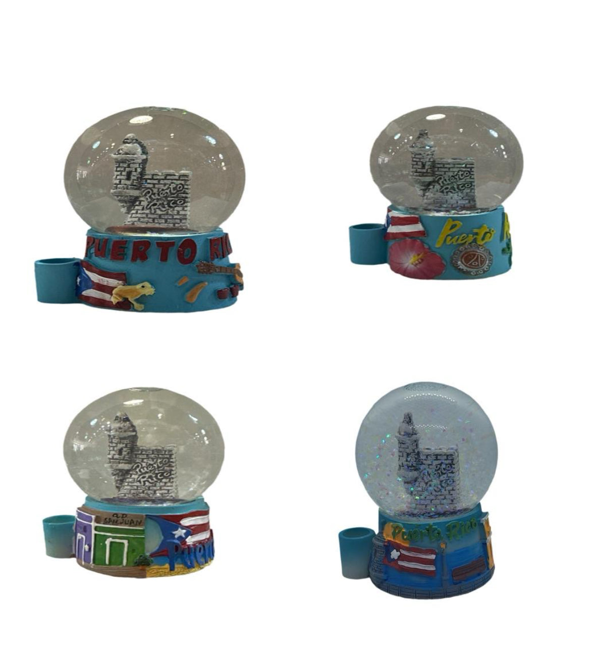 PUERTO RICO WATER BALL PEN HOLDER