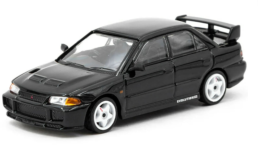 1/64 MITSUBISHI LANCER EVOLUTION lll BLACK - TARMACWORKS