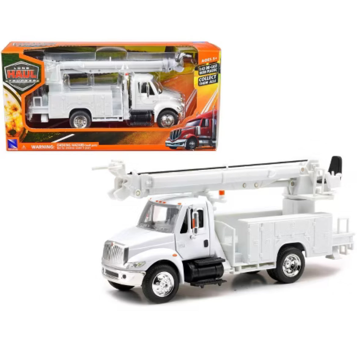 1/43 INTERNATIONAL DURASTAR 4200 LINE MAINTANANCE TRICK WITH BOOM