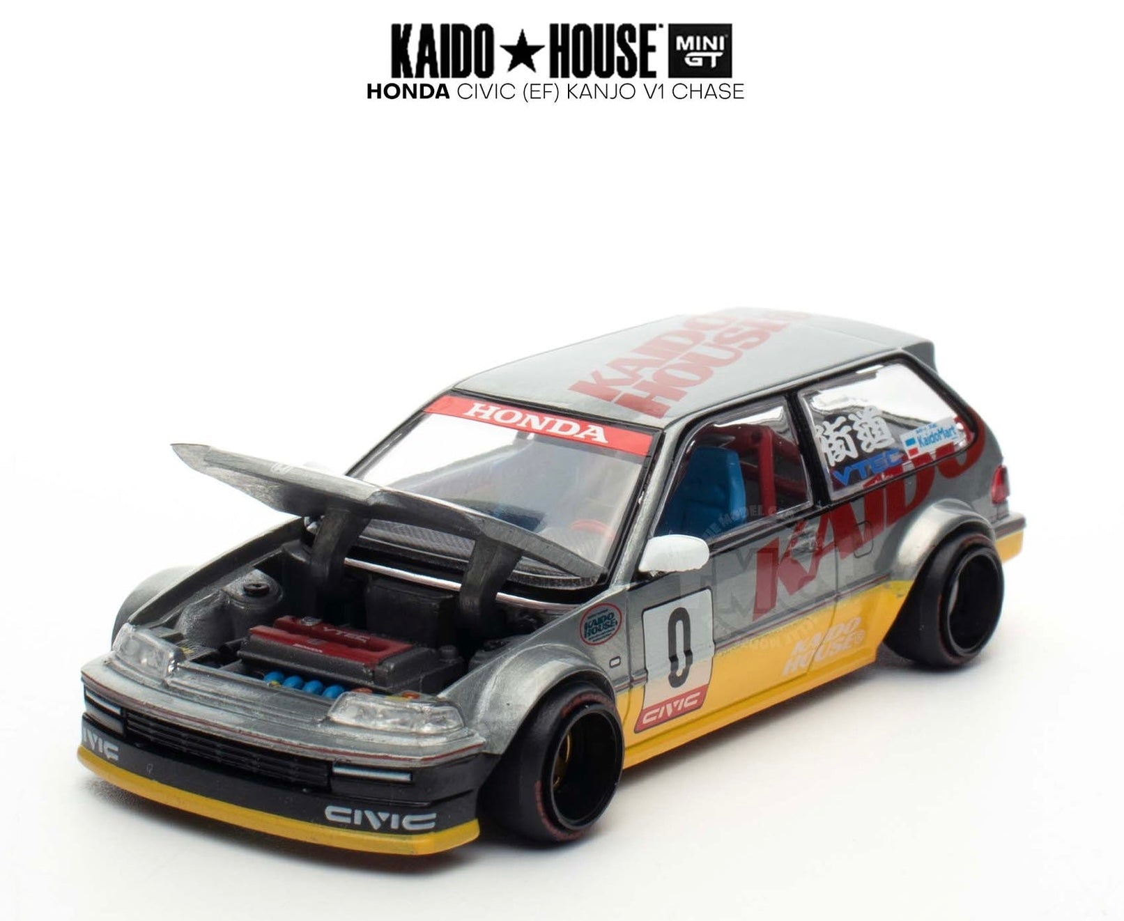 1/64 HONDA CIVIC (EF) KANJO V1 (CHASE “RAW”) - KAIDO HOUSE