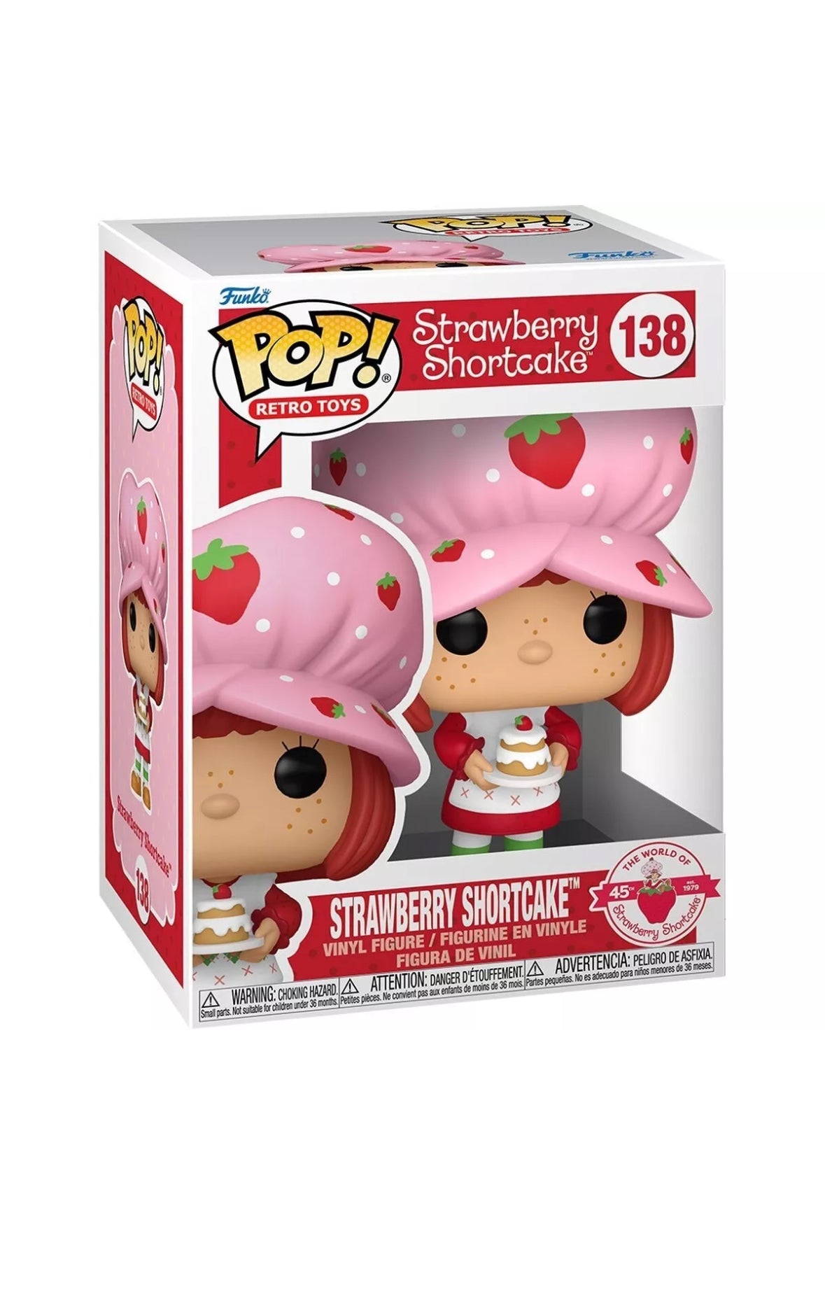 FUNKO POP STRAWBERRY SHORTCAKE WITH DESSERT  #138