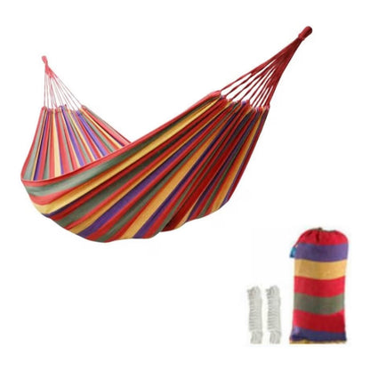HAMACA DE COLOR EN TELA DE SACO