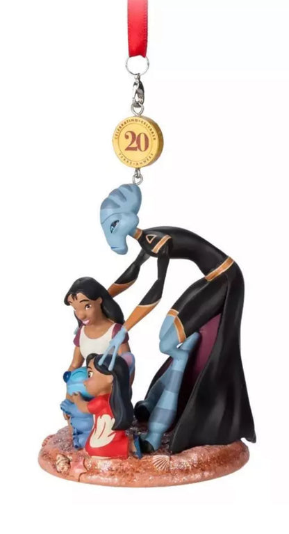 DISNEY LILO & STITCH LEGACY SKETCHBOOK ORNAMENT FIGURE 20TH ANNIVERSARY 2022