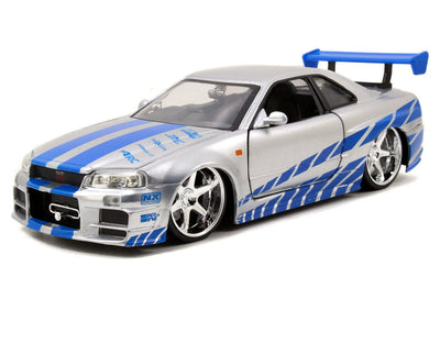 1/24 NISSAN SKYLINE GT-R (R 34) - RÁPIDOS Y FURIOSAS DE BRIAN