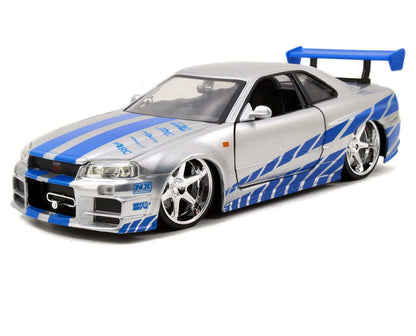 1/24 NISSAN SKYLINE GT-R (R 34) - RÁPIDOS Y FURIOSAS DE BRIAN