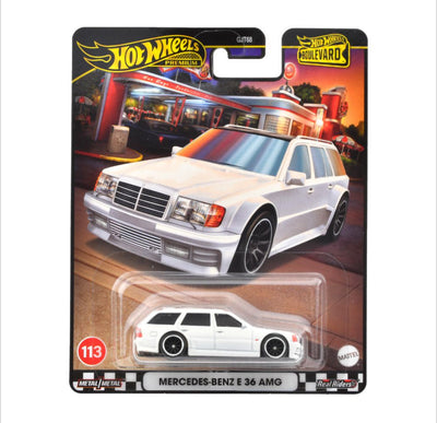 1/64 MERCEDES-BENZ E 36 AMG BLVD - HOTWHEELS