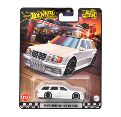1/64 MERCEDES-BENZ E 36 AMG BLVD - HOTWHEELS