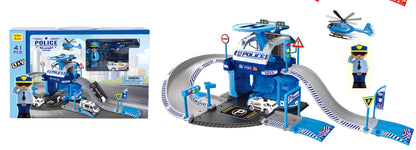 PARKING LOT / HELIPORT PLAY SET ITEM # 660-A2