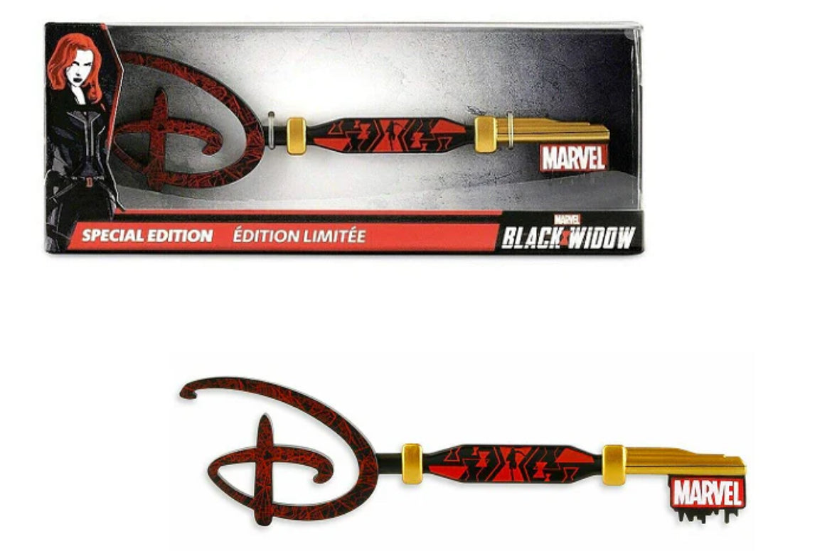 DISNEY BLACK WIDOW COLLECTIBLE KEY