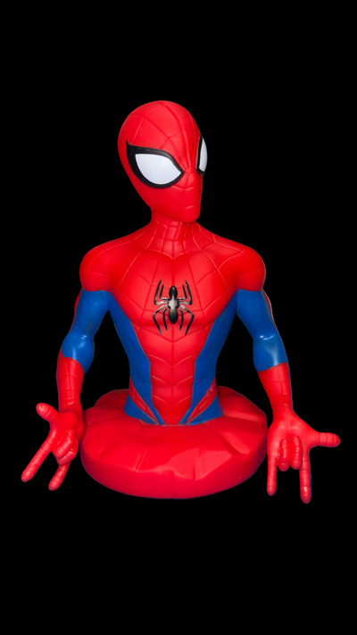 SPIDER-MAN MOLDED COIN BANK - MARVEL