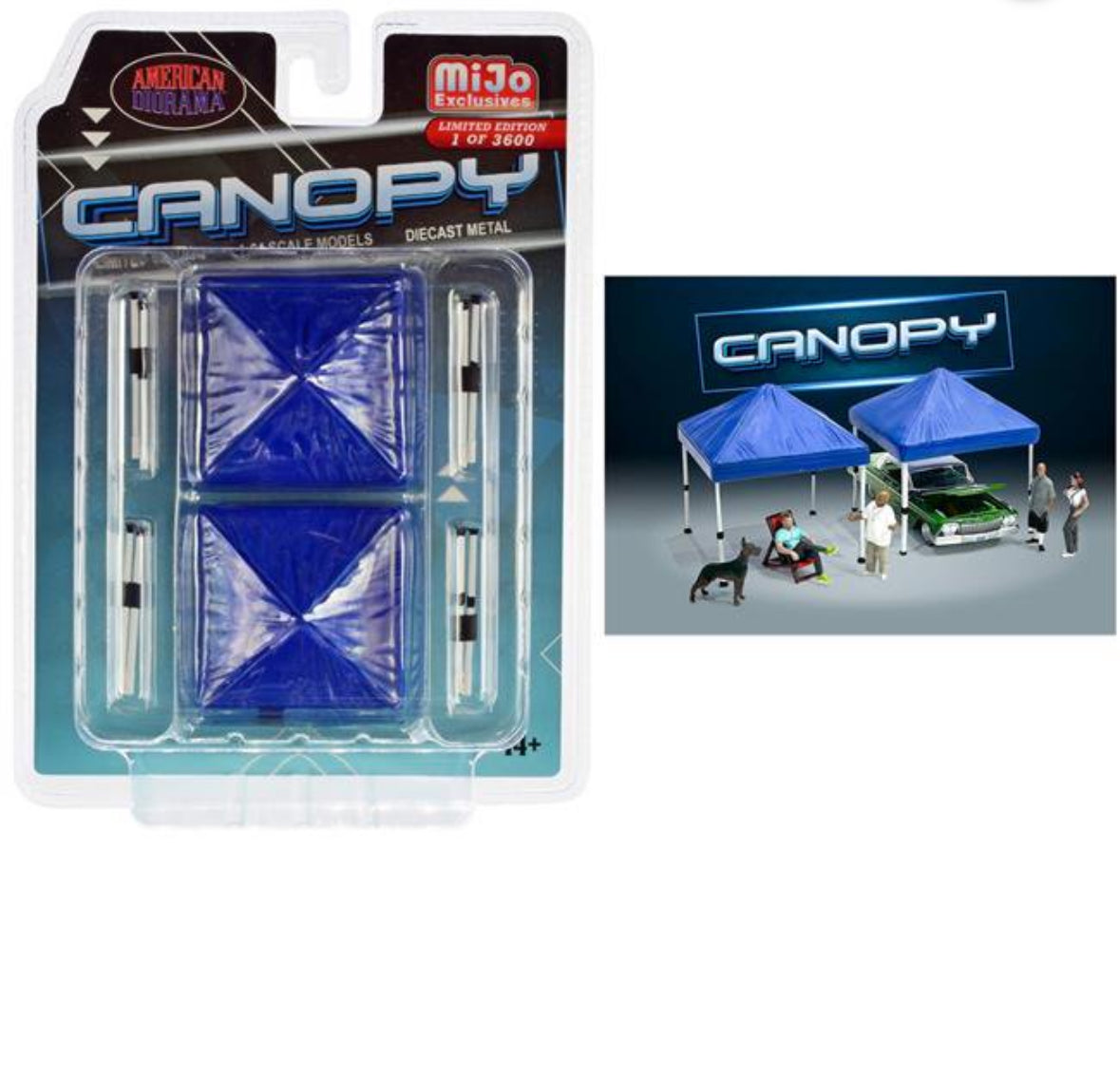 DOSEL DIORAMA AMERICANO A ESCALA 1/64