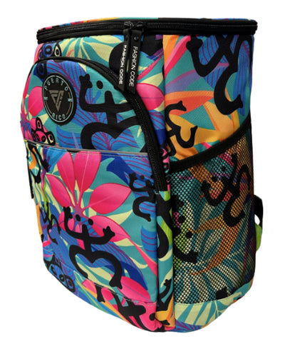 BULTO NEVERA SIMBOLOS TAINOS DE PUERTO RICO- REFRIGERATOR "COOLER"  BAG TAINO SYMBOLS OF PUERTO RICO