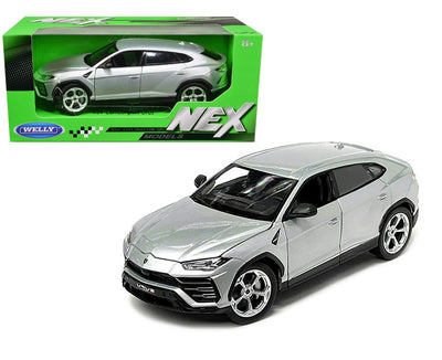 1/24 LAMBORGHINI URUS SILVER “NEX” - WELLY