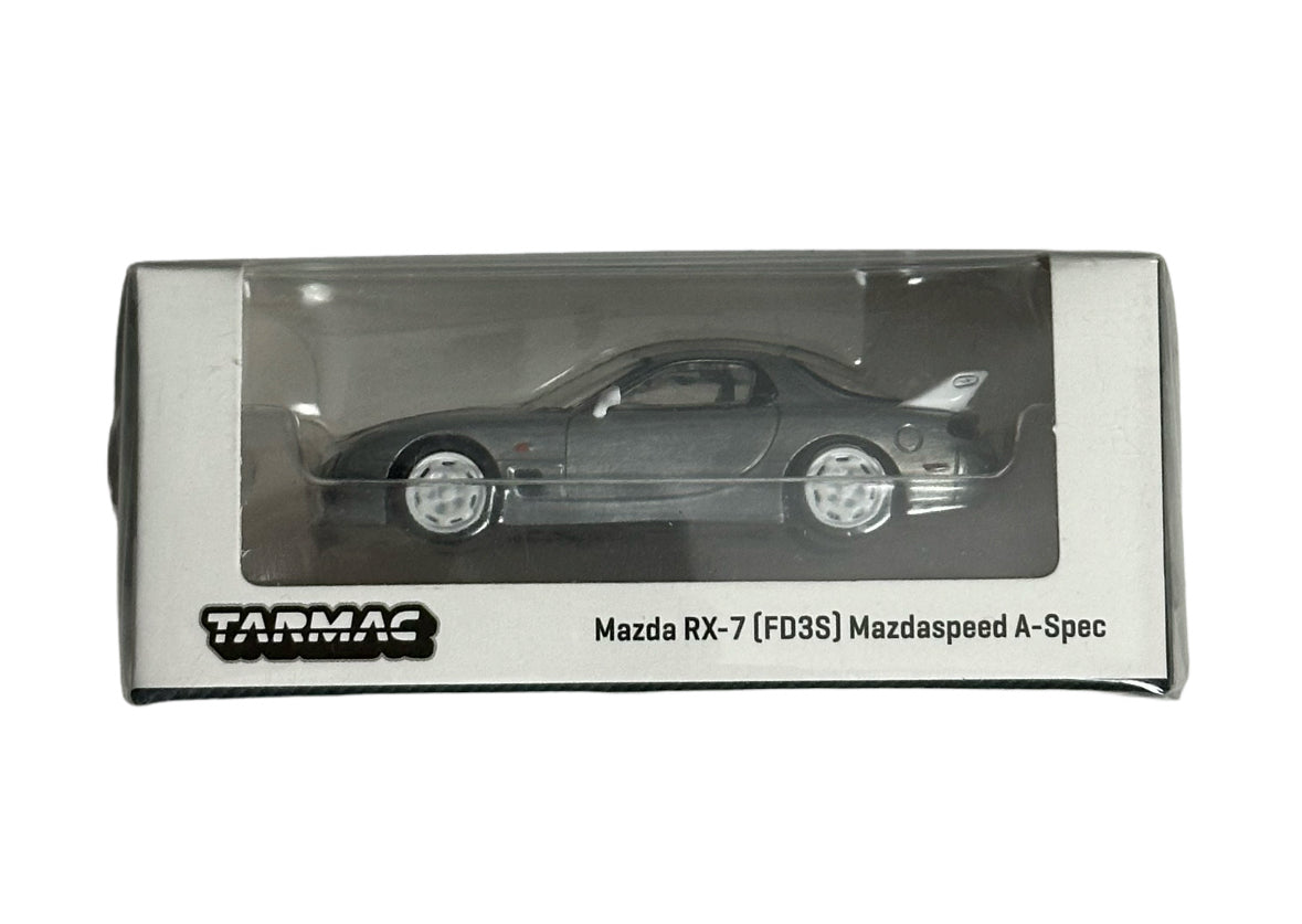 1/64 MAZDA RX-7 [FD3S] MAZDASPEED A-SPEC CHASTE WHITE  “CHASE” (RAW EDITION)