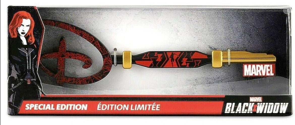 DISNEY BLACK WIDOW COLLECTIBLE KEY