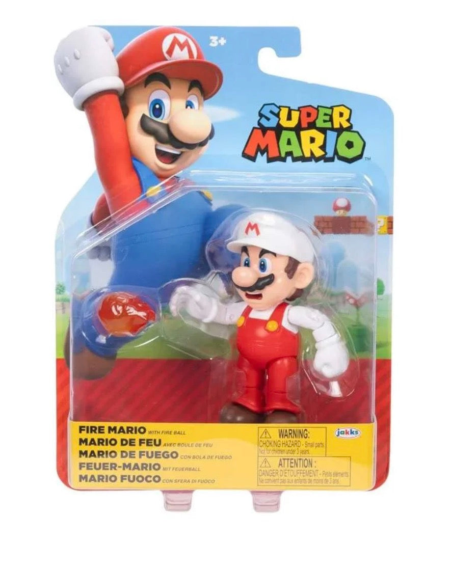 4” SUPER MARIO FIGURE WAVE
