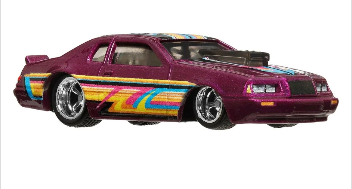 1/64 1986 FORD THUNDERBORD PRO STOCK BLVD - HOTWHEELS