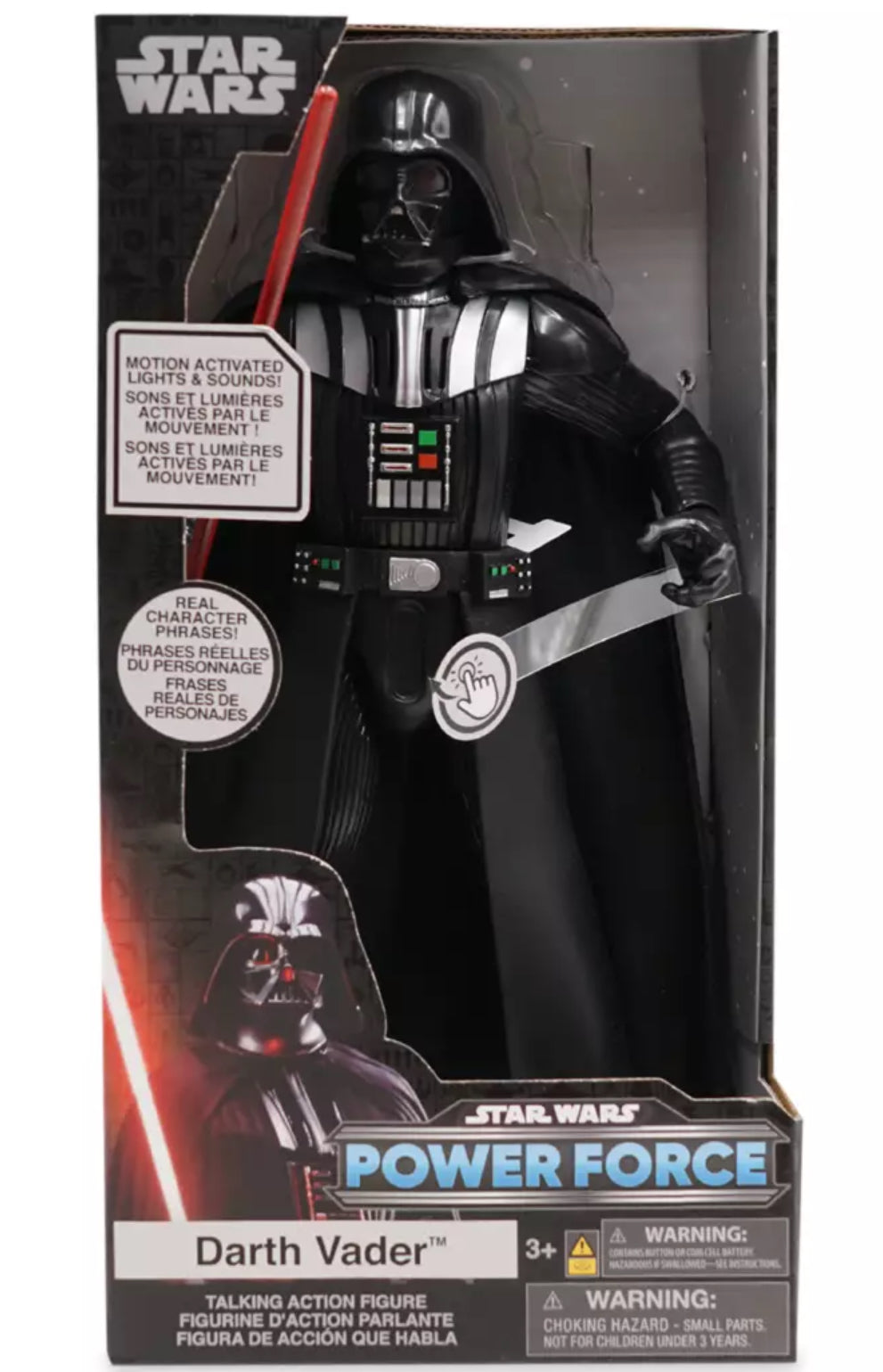 11” DARTH VADER TALKING ACTION FIGURE - STAR WARS