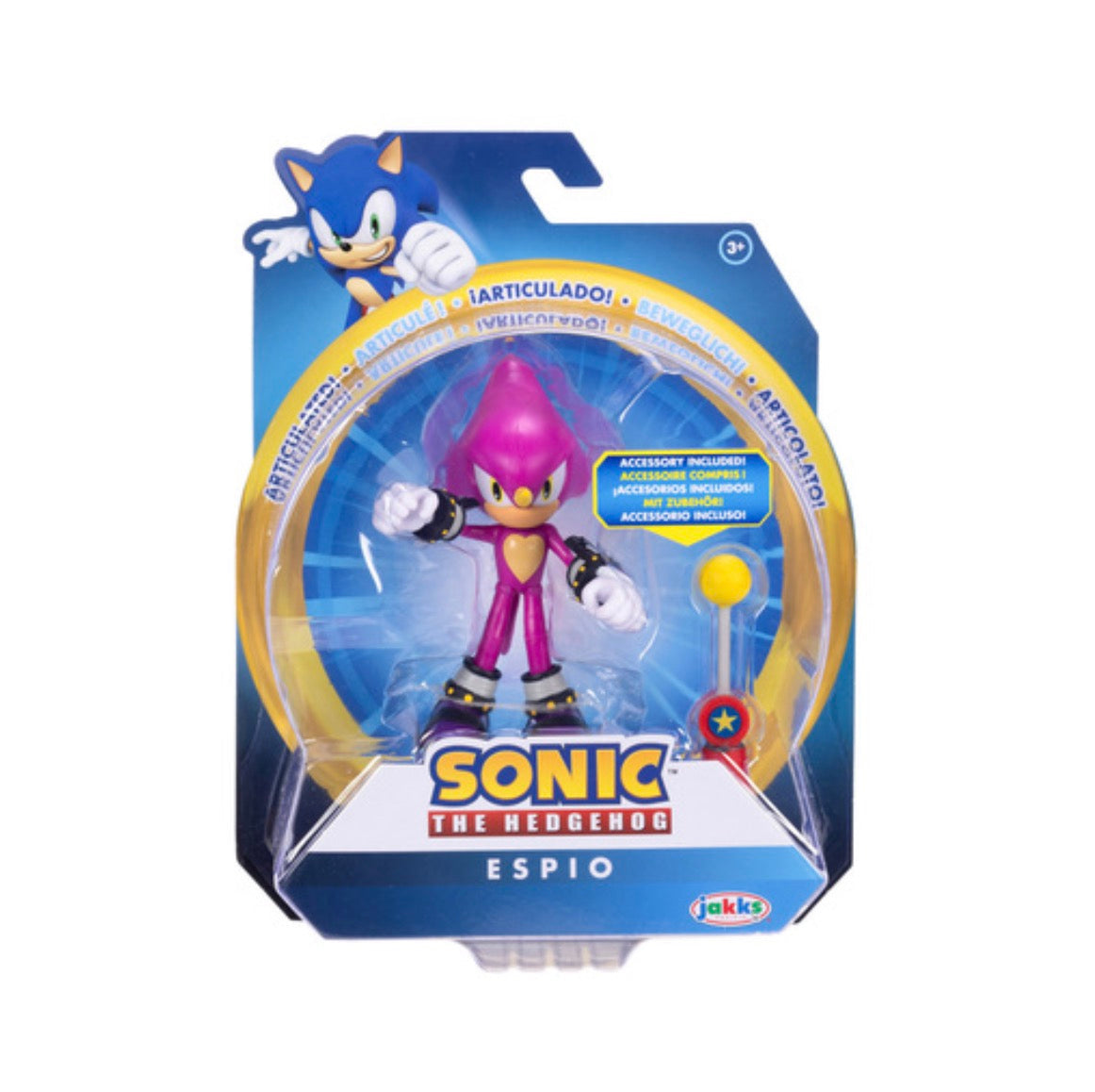 4” SONIC ARTICULATED FIGURE