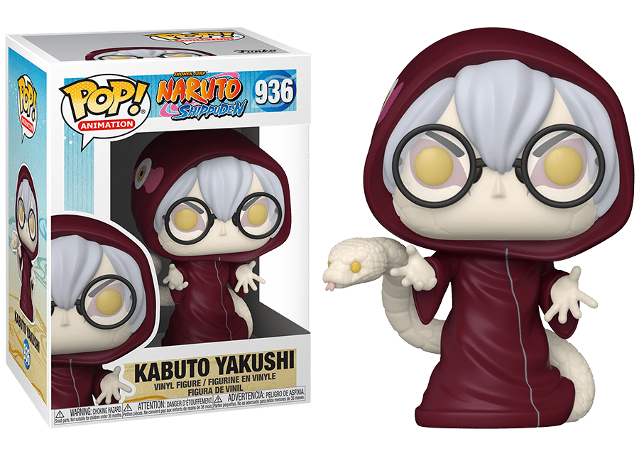 SHONEN NARUTO SHIPPUDEN KABUTO YAKUSI FUNKO POP #936