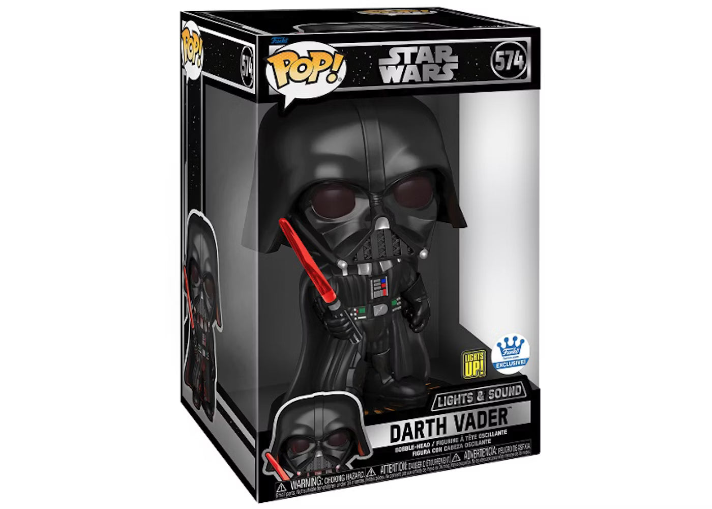 DARTH VADER LIGHTS & SOUND #574 FUNKO POP - STAR WARS