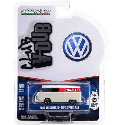 Furgoneta Volkswagen tipo 2 de 1969, escala 1/64, Hurst