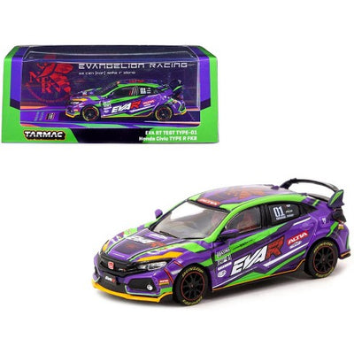 1/64 HONDA CIVIC TYPE R FK8 - EVA RT TIPO DE PRUEBA 01 - ASFALTO 