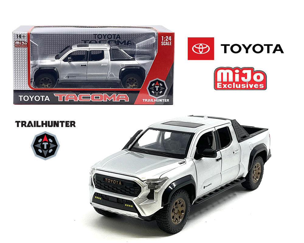 1/24 TOYOTA TACOMA TRAIL HUNTER - SILVER