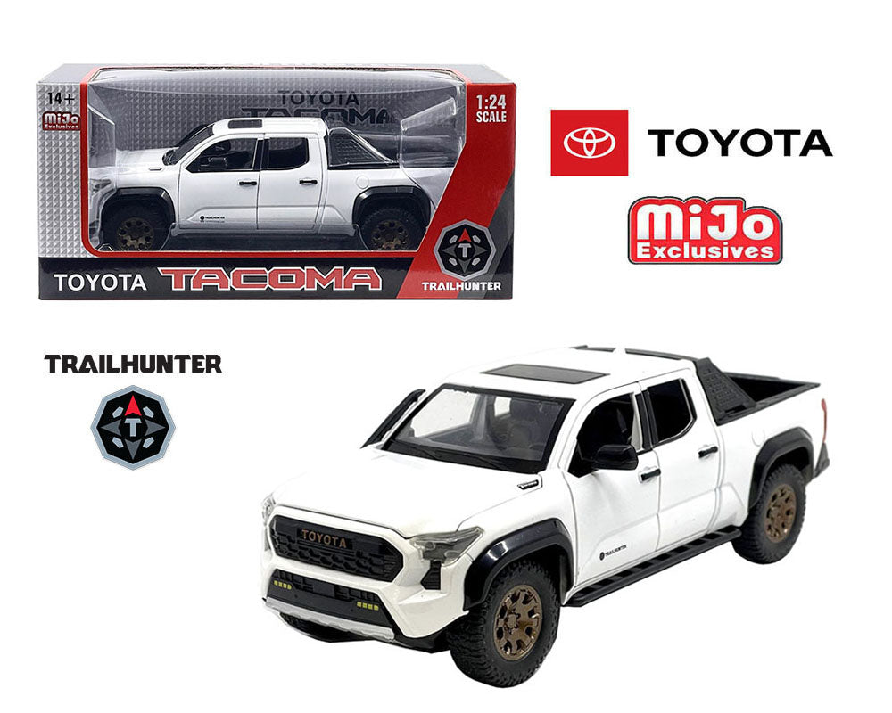 1/24 TOYOTA TACOMA TRAIL HUNTER - WHITE
