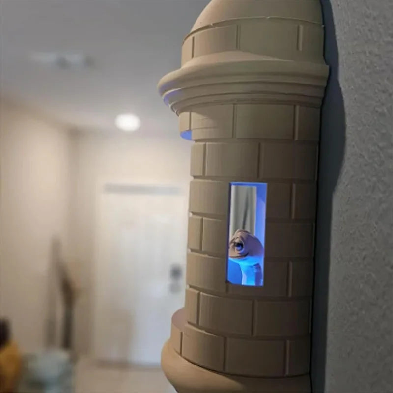 COQUI IN GARITA WALL LAMP - LAMPARA COQUI EN GARITA  PARA PARED