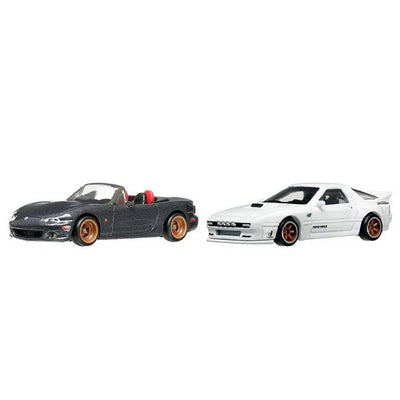 1/64 2004 MAZDA MAZDASPEED MIATA Y MAZDA RX7 FC PANDEM - CULTURA DEL COCHE 