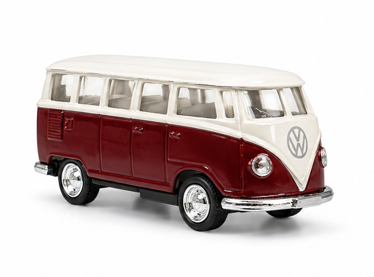 1/64 1962 VOLKSWAGEN CLASSICAL SAMBA BUS - KINSMART