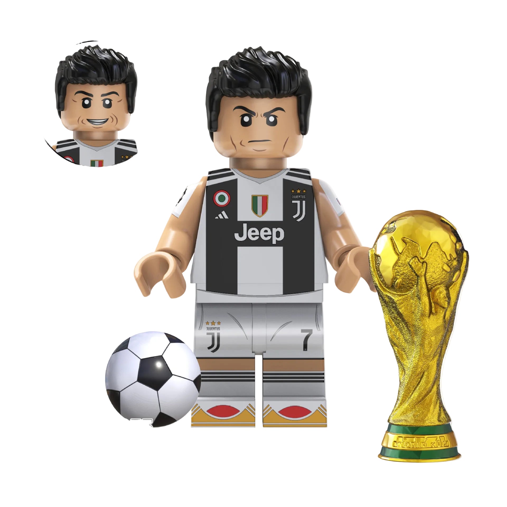 BUILDING BLOCK- JUVENTUS FC RONALDO TV-7033
