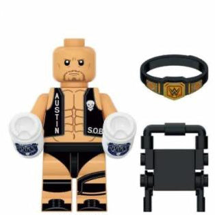 BUILDING BLOCK- STONE COLD STEVE AUSTIN WWE MB1023
