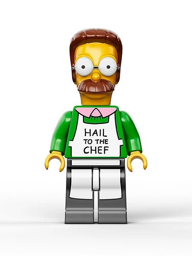 BUILDING BLOCK- THE SIMPSON NED FLANDERS