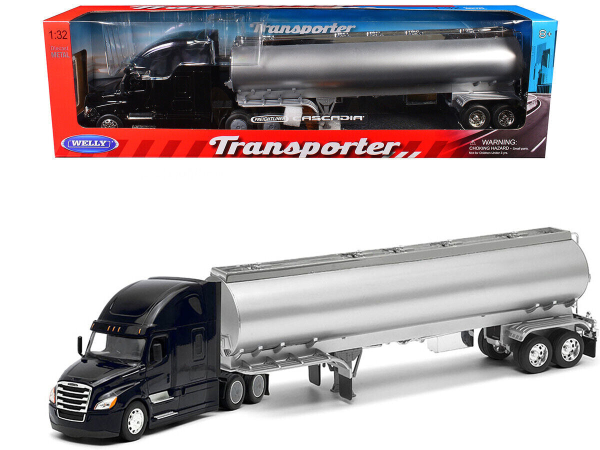 1/32 FREIGHTLINER CASCADIA TRASNPORTER GAS TRUCK - WELLY