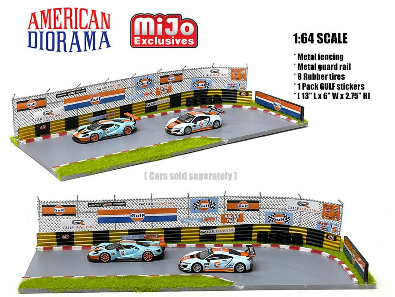 1/64 RACE TRACK DIORAMA