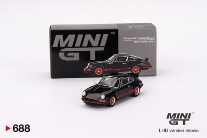 1/64 PORSCHE 911 CARRERA RS 2.7 #688 - MINI GT