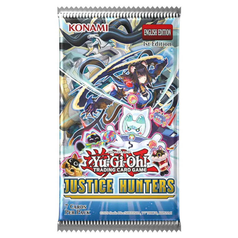JUSTICE HUNTERS BOOSTER PACK - YUGIOH