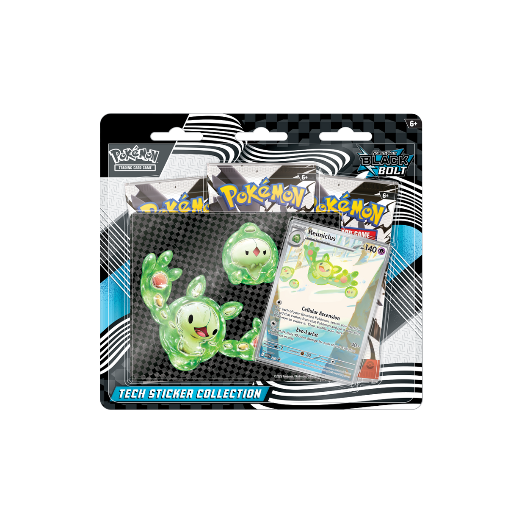 REUNICLUS TECH STICKER COLLECTION - POKEMON