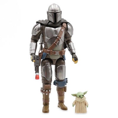 FIGURA DE ACCIÓN QUE HABLA DE EL MANDALORIANO DE 11” - STAR WARS